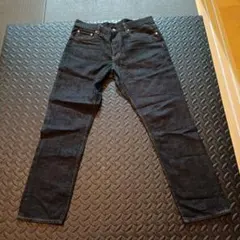 ダークブルー スキニーデニム