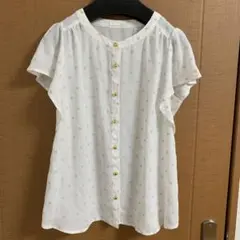 Index フレンチスリーブ 刺繍ブラウスのサムネイル