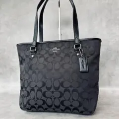 COACH Signature Zip Tote Bag