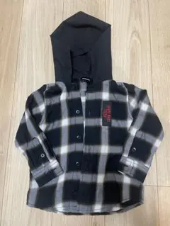 DIESEL100cm フード付きチェックシャツ 36M