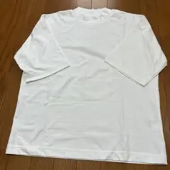 UNIQLO U エアリズムコットンオーバーサイズモックネックT（5分袖）