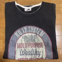 NO 12 SYSTEM プリント Tシャツ