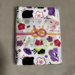 ハローキティ マイクロファイバータオル　花柄