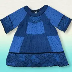 fur fur fur Ring半袖 チュニック　ブラウス パッチワーク　フリーのサムネイル