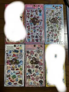 ディズニー　ピクサー　プチドロ　まとめ売り4枚