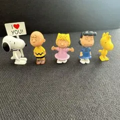 スヌーピー フィギュア 5体セット　PEANUTS figure SNOOPY