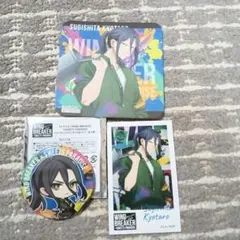 ウィンブレ スイパラ ミニキャラ缶バッジ コースター フォト風カード 杉下京太郎