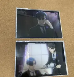 黒執事　寄宿学校編　クリアポストカード　ブルーアー　クレイトン