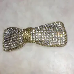 美品！キラキラ ヘア リボン