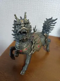 中国美術 古銅 獅子 置物 古玩 V R9983 - メルカリ