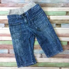 フィス 120㎝ デニムハーフパンツ