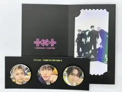 TXT 7th YEAR weverse 特典 缶バッジ ホログラムチケット