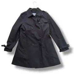 Outlast トレンチコート ダブルブレスト　レディース　ブラック黒17サイズ