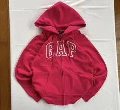 00s oldgap 激レアピンク 短丈 ロゴドン ジップパーカー y