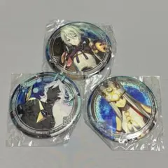 FGO アルジュナオルタ 蘭陵王 アイリスフィール GiGO ホログラム缶バッジ