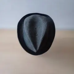 中折れハット ブラック 57cm