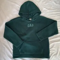 GAP ダークグリーン フード付きパーカー