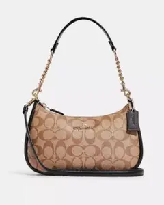 COACH Teri ショルダーバッグ シグネチャー キャンバス