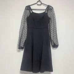 ワンピース ドレス シースルー ブラック ホカンス 女子会 SHEIN
