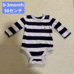 BabyGAP 50cm 長袖ロンパース 0-3months