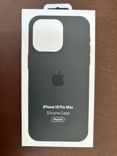 純正 新品未使用iPhone16pro maxシリコンケース ブラック