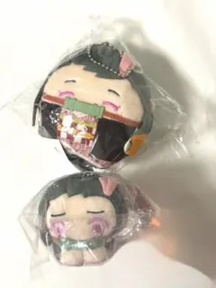鬼滅の刃・竈門禰豆子 ／ はぐキャラ・ふわコロりん 2種セット