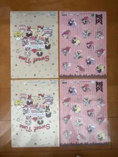 タイニータン BTS Sweet Time クリアファイル4枚セット　A4サイズ