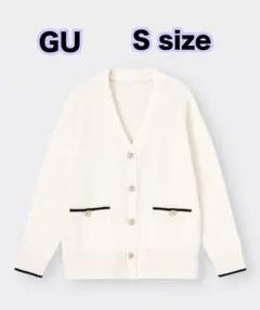 GU ジーユー 古着 カーディガン レディース ダブルポケットカーディガン