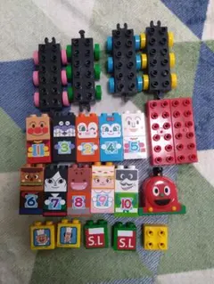アンパンマン SLマンと123！すうじブロックセット