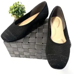 美品✨REGAL◾️リーガル◾️fouve◾️メッシュ◾️ニット◾️パンプス◾️24.5cm