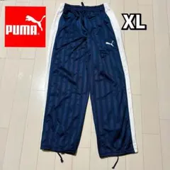 90s★PUMA/プーマ★プージャ★トラックパンツ★ジャージ★ネイビーXL 刺繍のサムネイル