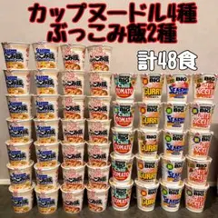 日清 カップヌードル BIG 44個 詰め合わせセット - メルカリ