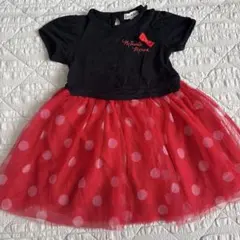 美品☆SHOO LA RUE ミニーマウス 半袖ワンピース 90㎝