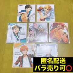 あんスタ ビジュアル色紙 天城燐音 瀬名泉 乱凪砂 明星スバル 真白友也 天満光