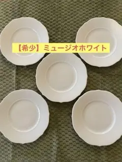 リチャードジノリアイボリー深型プレート5枚セット リチャードジノリアイボリー深型プレート5枚セット 皿