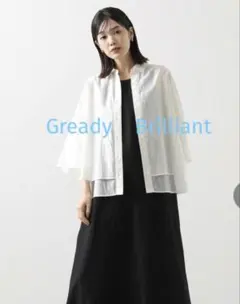 Gready Brilliant /シアードルマンハーフスリーブシャツ/38