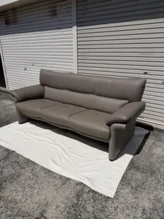 karimoku カリモク家具 1人掛けソファ シングル ZU34モデル 本革② karimoku カリモク家具 1人掛けソファ シングル ZU34モデル 本革②