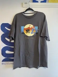 E.T. 1982's ツアー グレー Tシャツ XL
