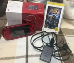SONY PSP-3000 ラディアントレッド 本体＆ソフトセット