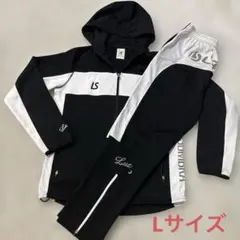 美品‼︎ LUZ e SOMBRA フード付きジャージセット Lサイズ 黒/白