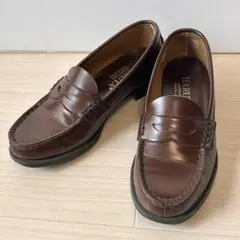 HARUTA ARVIN ハルタ コインローファー ブラウン 23EE 良好状態