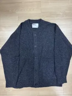 【MHL.】FINE SHETLAND WOOL CARDIGAN サイズLのサムネイル