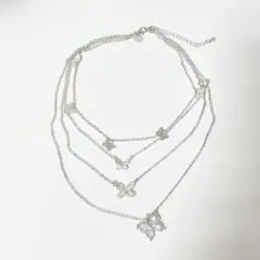 Lovisa ロヴィーサ ネックレス シルバー 蝶 々 バタフライ