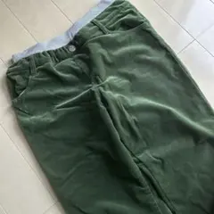 ikka キッズパンツ160cm モスグリーン