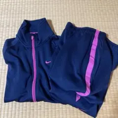 Nike Dri-FIT レディース　ジャージ S ネイビー/ピンク