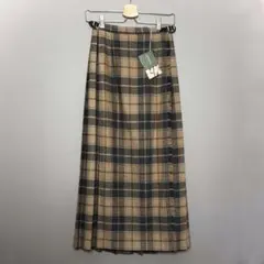 新品タグ付き オニールオブダブリン 柔らかブラウン マキシロングスカート91cm