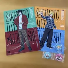 【匿名配送】SAKAMOTO DAYS くら寿司　缶バッジ　マグネットシート