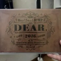Hey! Say! JUMP DEAR. LIVE 2016 TOUR