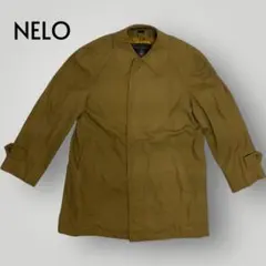 【スイス製】NELO ステンカラーコート ヴィンテージ バルマカーンコート L