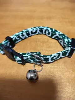 首輪　猫用　グリーン